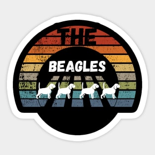 The Beagles Sticker